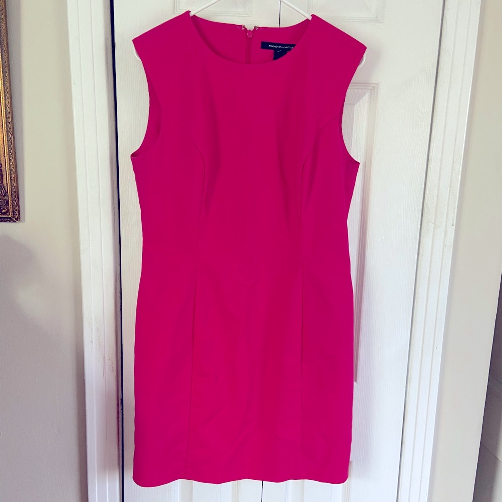 French Connection Sleeveless Sheath Dress Sz 12